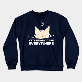 VCE for Cat Lovers (Inverse) Crewneck Sweatshirt